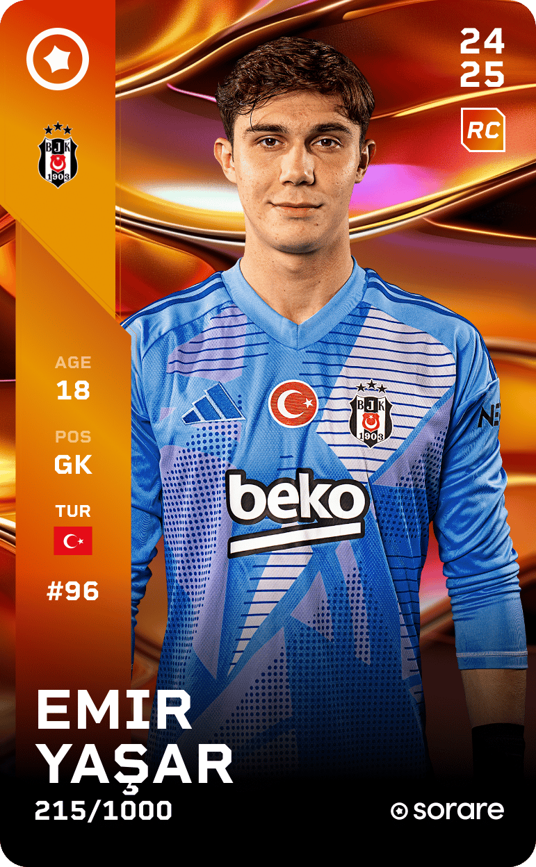 Emir Yaşar 2024-25 • Limited 215/1000