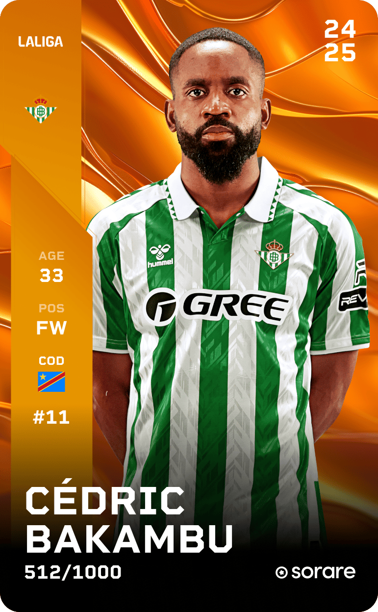 Cédric Bakambu 2024-25 • Limited 512/1000