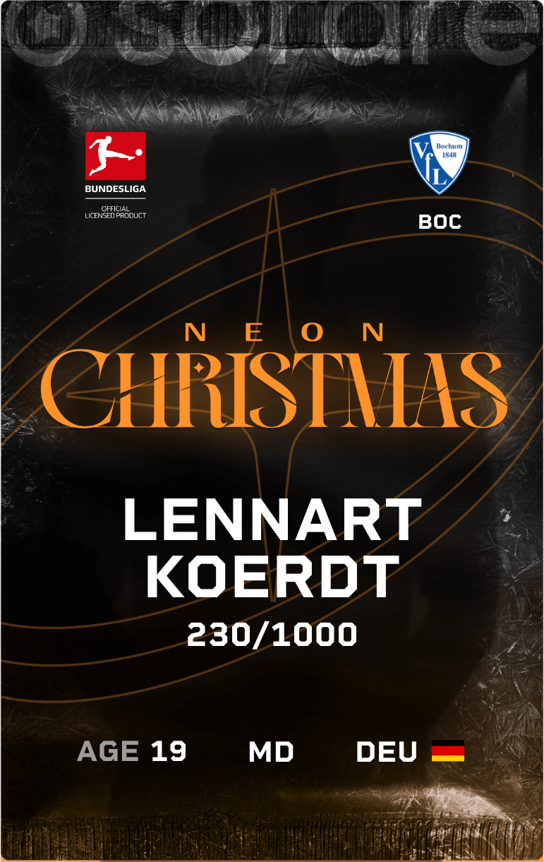 Lennart Koerdt 2024-25 • Limited 230/1000