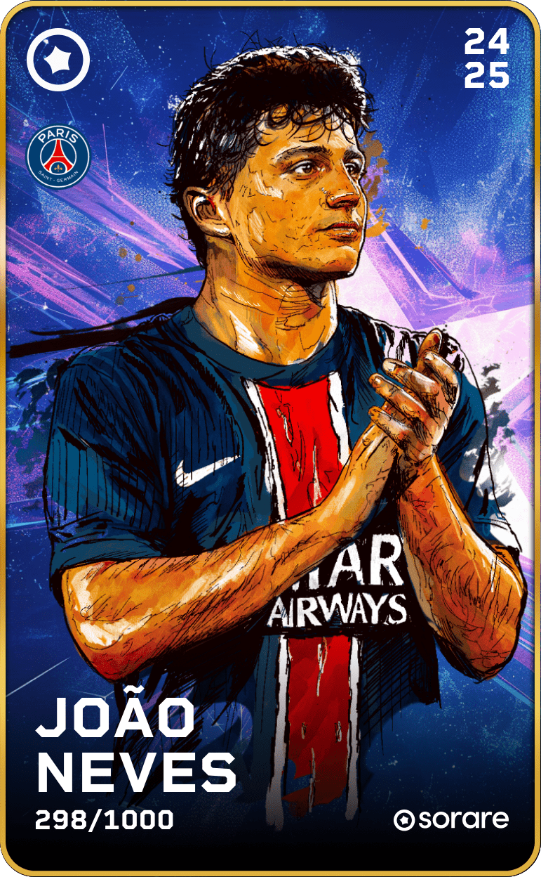 João Neves 2024-25 • Limited 298/1000