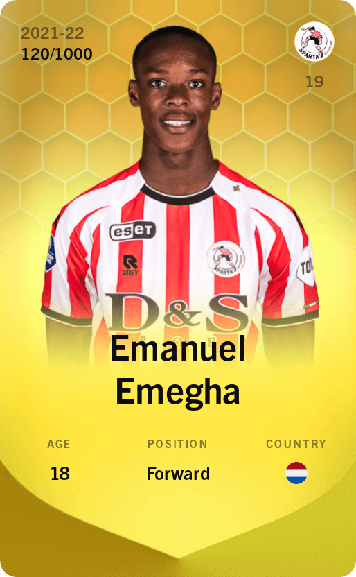 Emanuel Emegha 2021-22 • Limited 120/1000