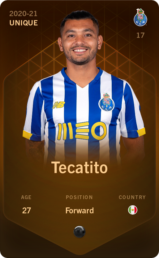 Sorare - Sorare Official - Tecatito 2020-21 • Unique - NFT # 20184138072230207461838906280898459439559930816525900024396800425874111907135