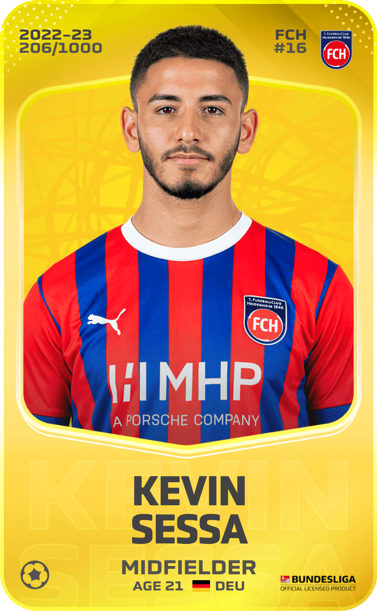 Kevin Sessa 2022-23 • Limited 206/1000