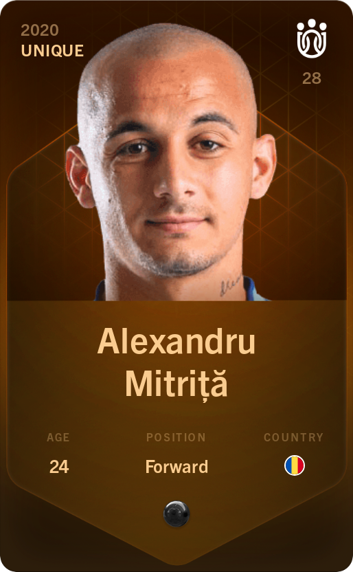 Sorare - Sorare Official - Alexandru Mitriță 2020-21 • Unique - NFT # 97570675887292111391924507112249256486077227764753200903006912766212435842019