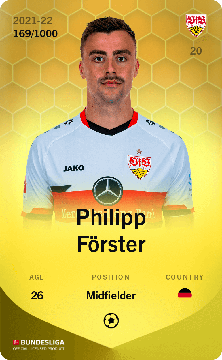 Philipp Förster 2021-22 • Limited 169/1000