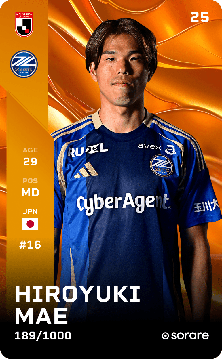 Hiroyuki Mae 2025-26 • Limited 189/1000