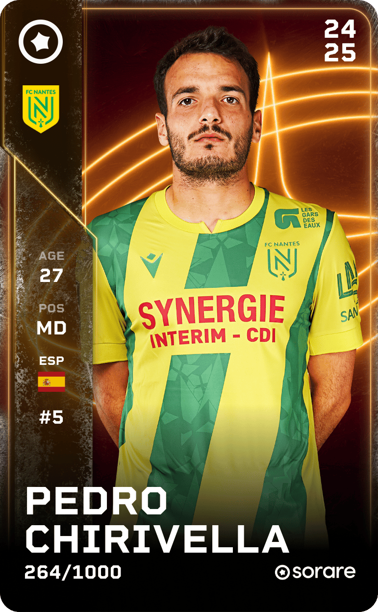 Pedro Chirivella 2024-25 • Limited 264/1000