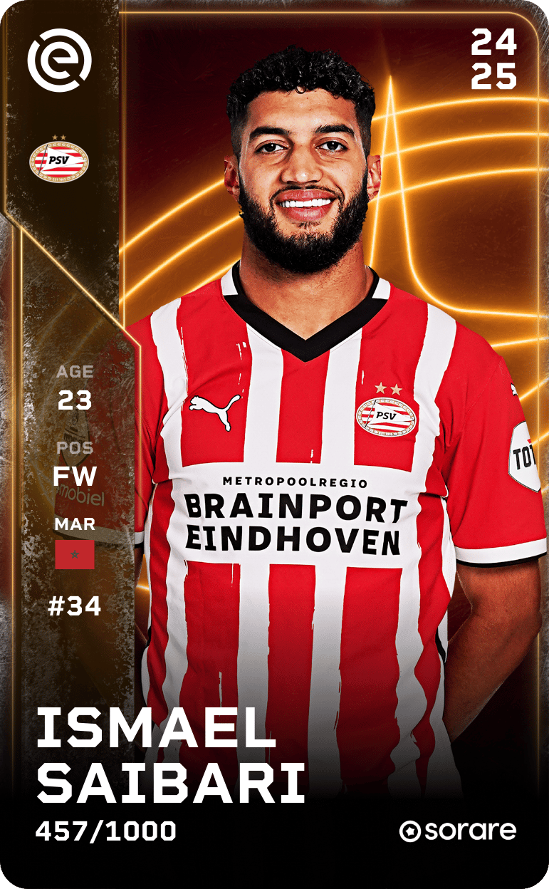 Ismael Saibari 2024-25 • Limited 457/1000