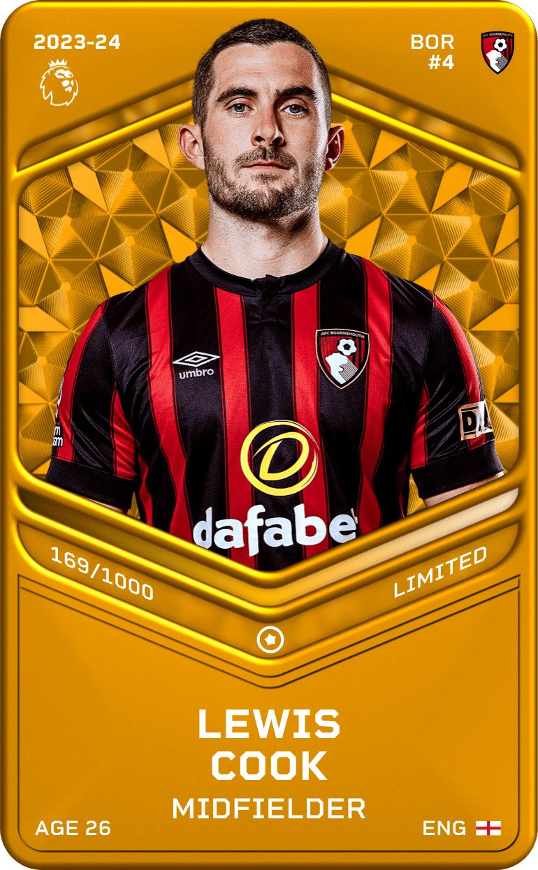 Lewis Cook 2023-24 • Limited 169/1000
