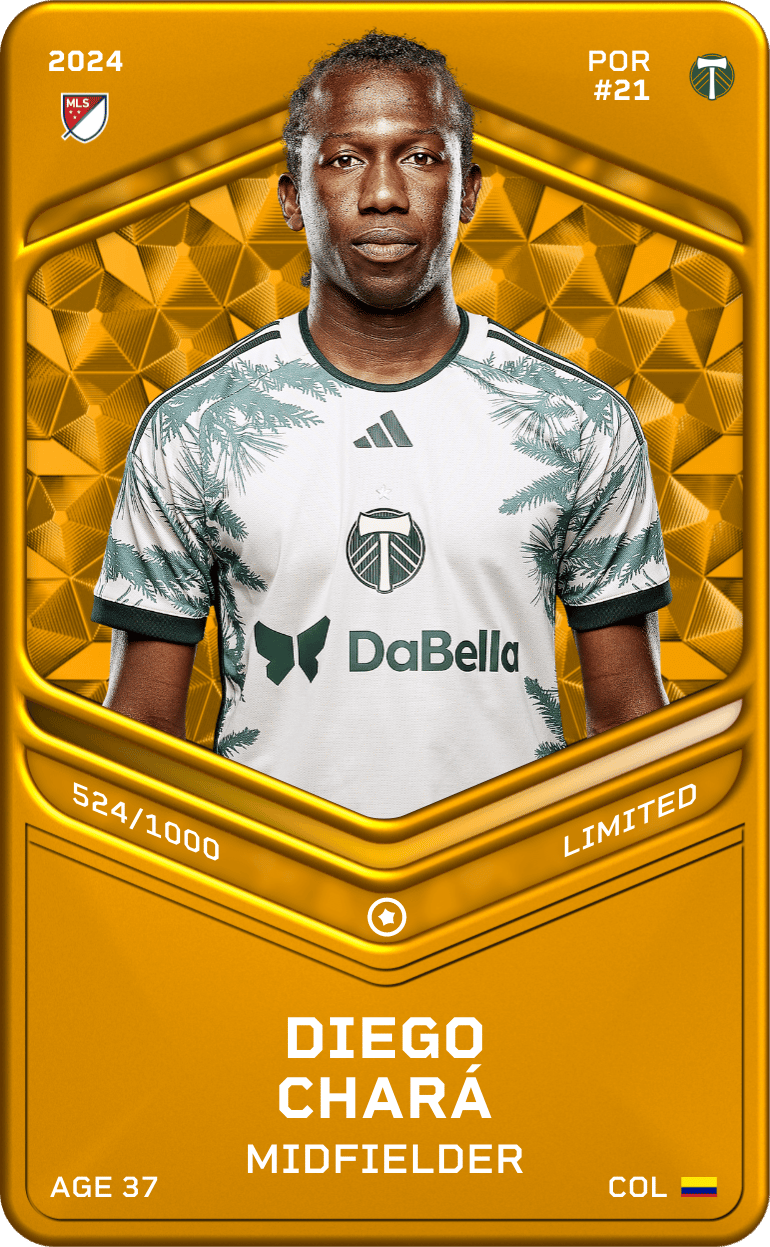 Diego Chará 2024-25 • Limited 524/1000