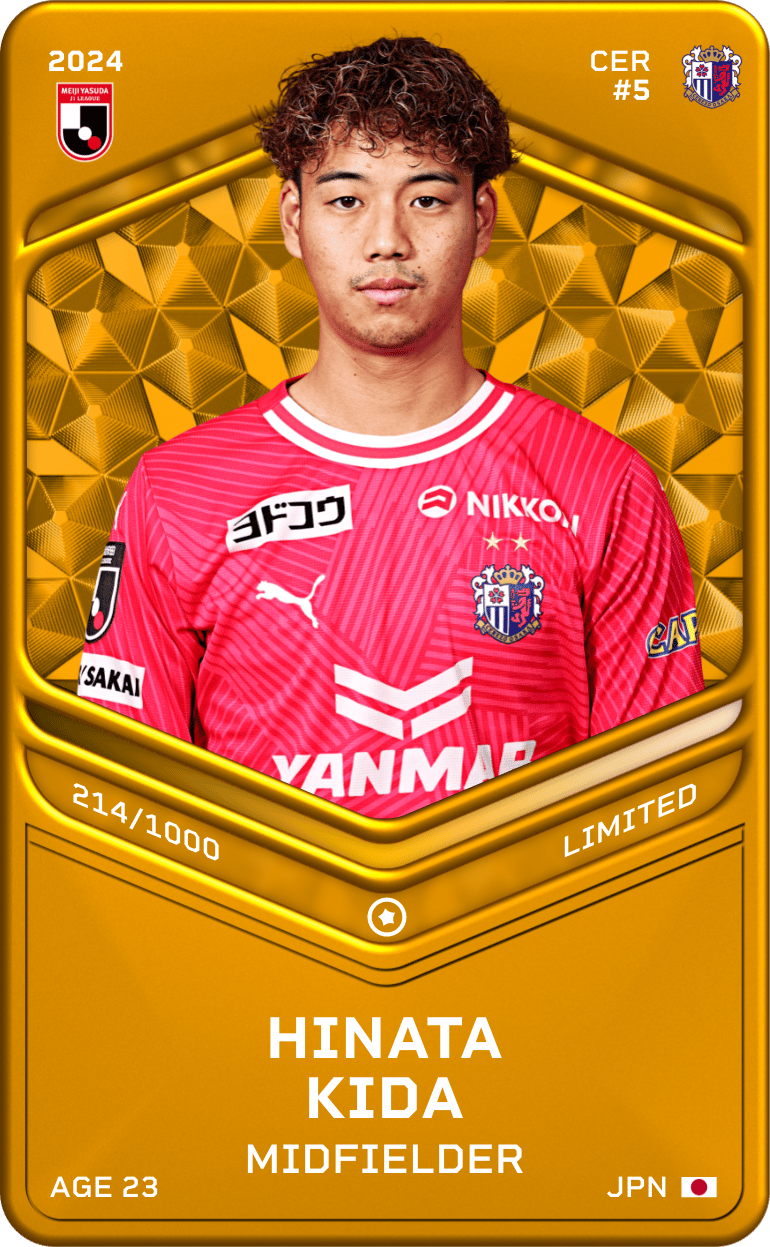 Hinata Kida 2024-25 • Limited 214/1000