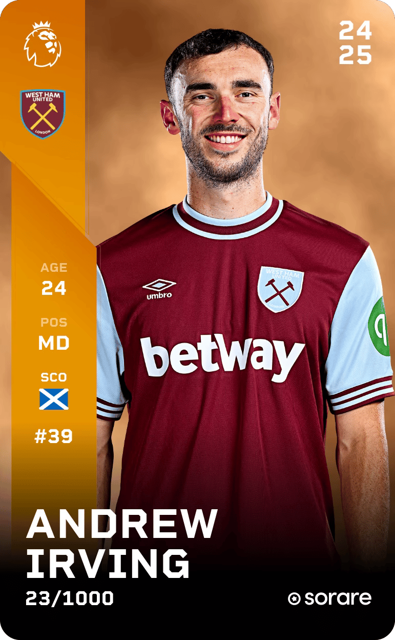 Andrew Irving 2024-25 • Limited 23/1000