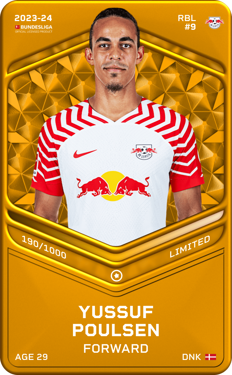 Yussuf Poulsen 2023-24 • Limited 190/1000