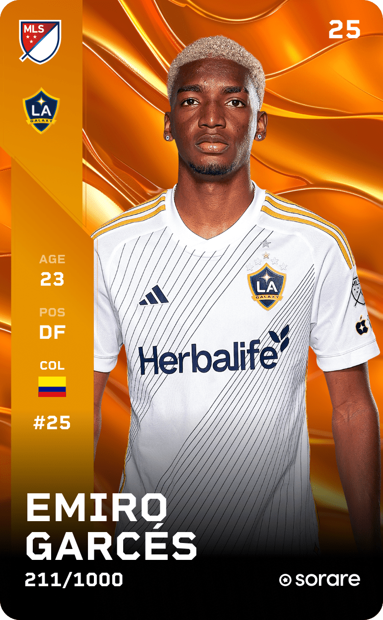 Carlos Garcés 2025-26 • Limited 211/1000