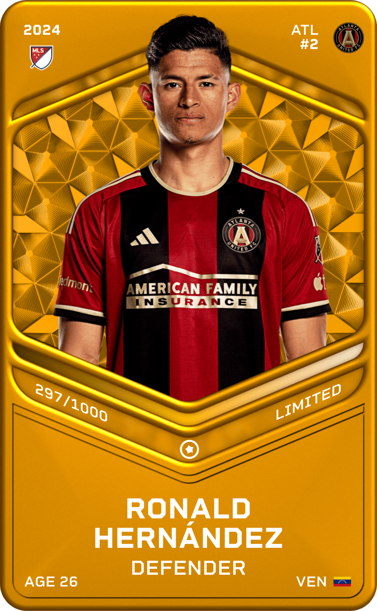 Ronald Hernández 2024-25 • Limited 297/1000