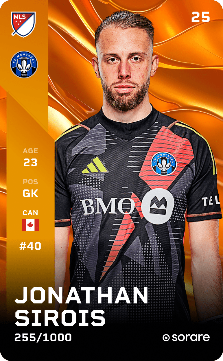 Jonathan Sirois 2025-26 • Limited 255/1000