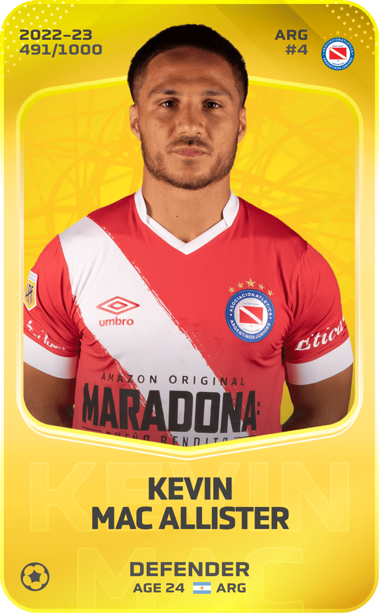 Kevin Mac Allister 2022-23 • Limited 491/1000