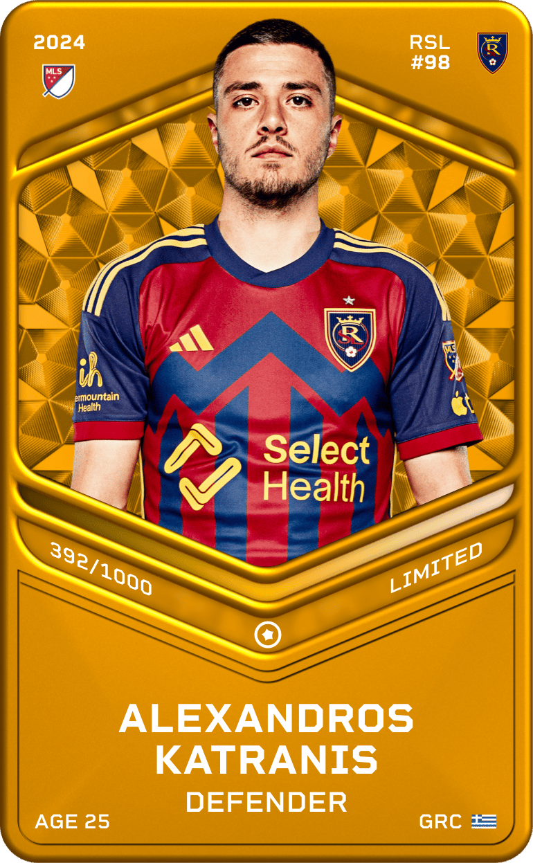 Alexandros Katranis 2024-25 • Limited 392/1000