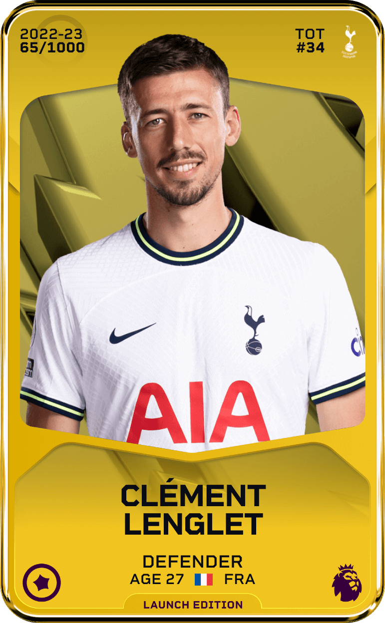 Clément Lenglet 2022-23 • Limited 65/1000