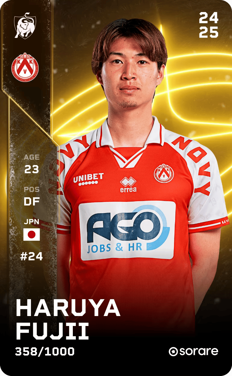 Haruya Fujii 2024-25 • Limited 358/1000