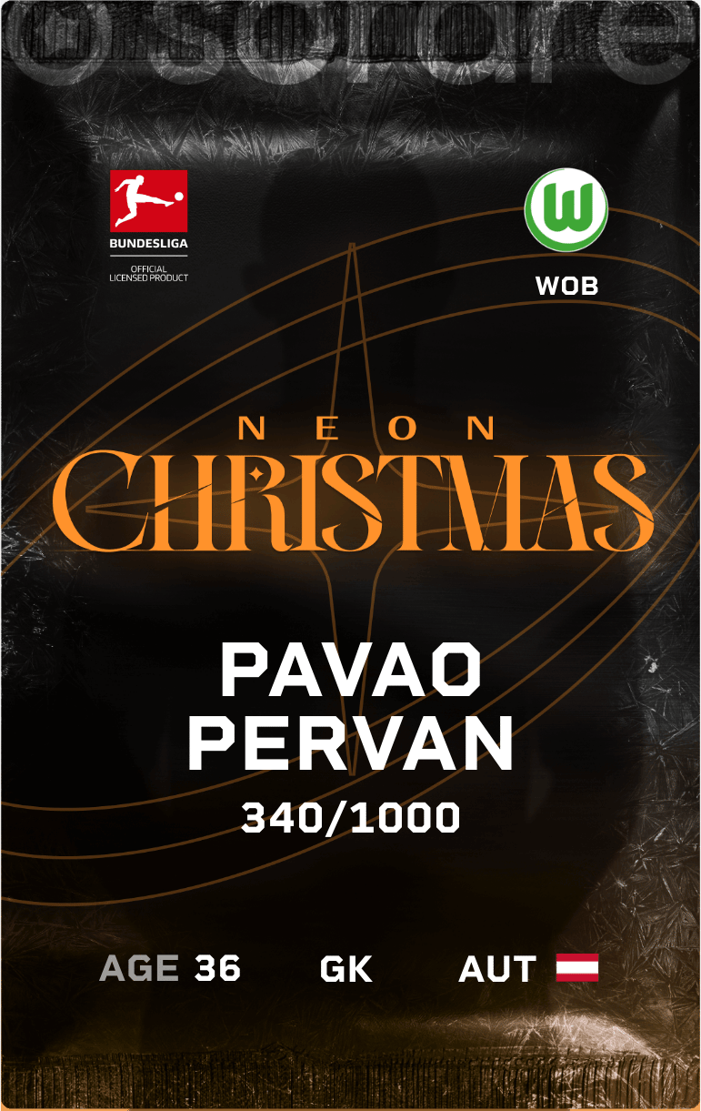 Pavao Pervan 2024-25 • Limited 340/1000