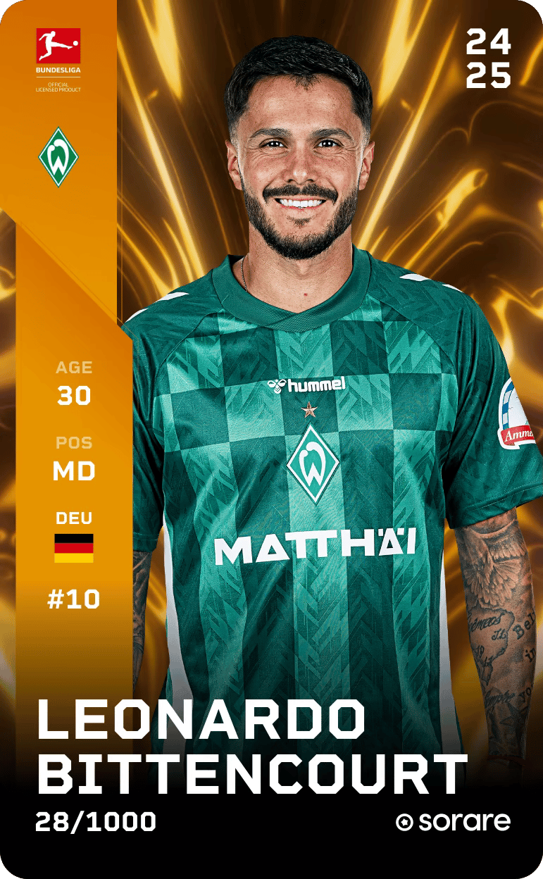 Leonardo Bittencourt 2024-25 • Limited 28/1000