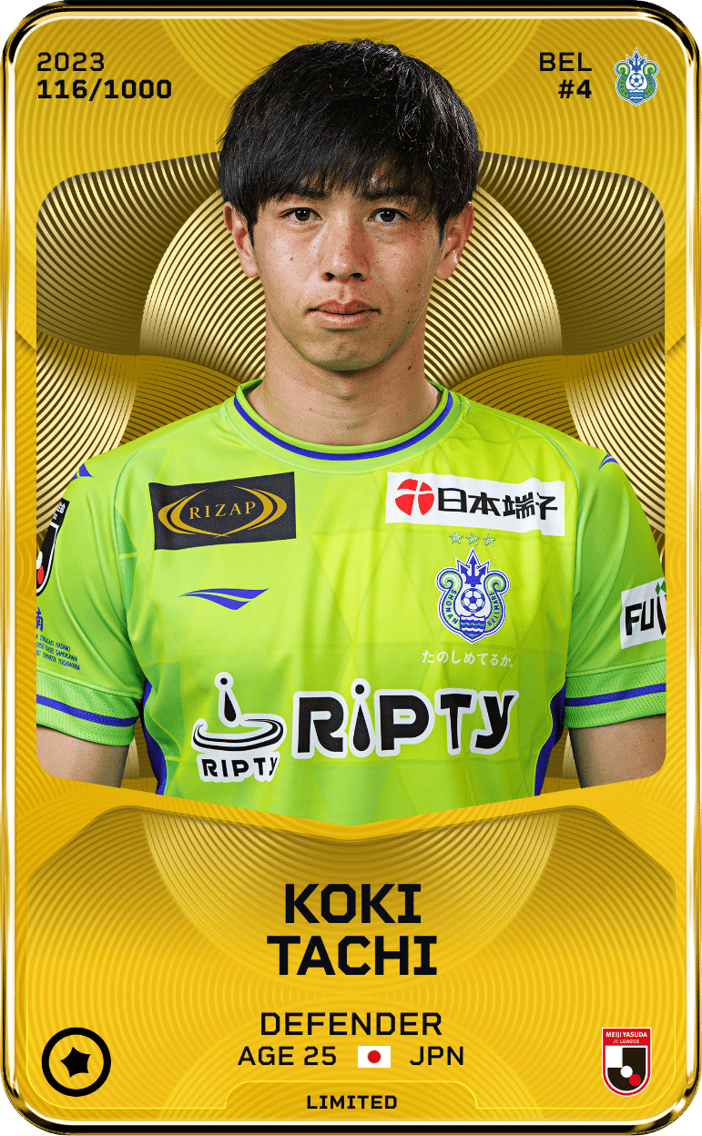 Koki Tachi 2023-24 • Limited 116/1000