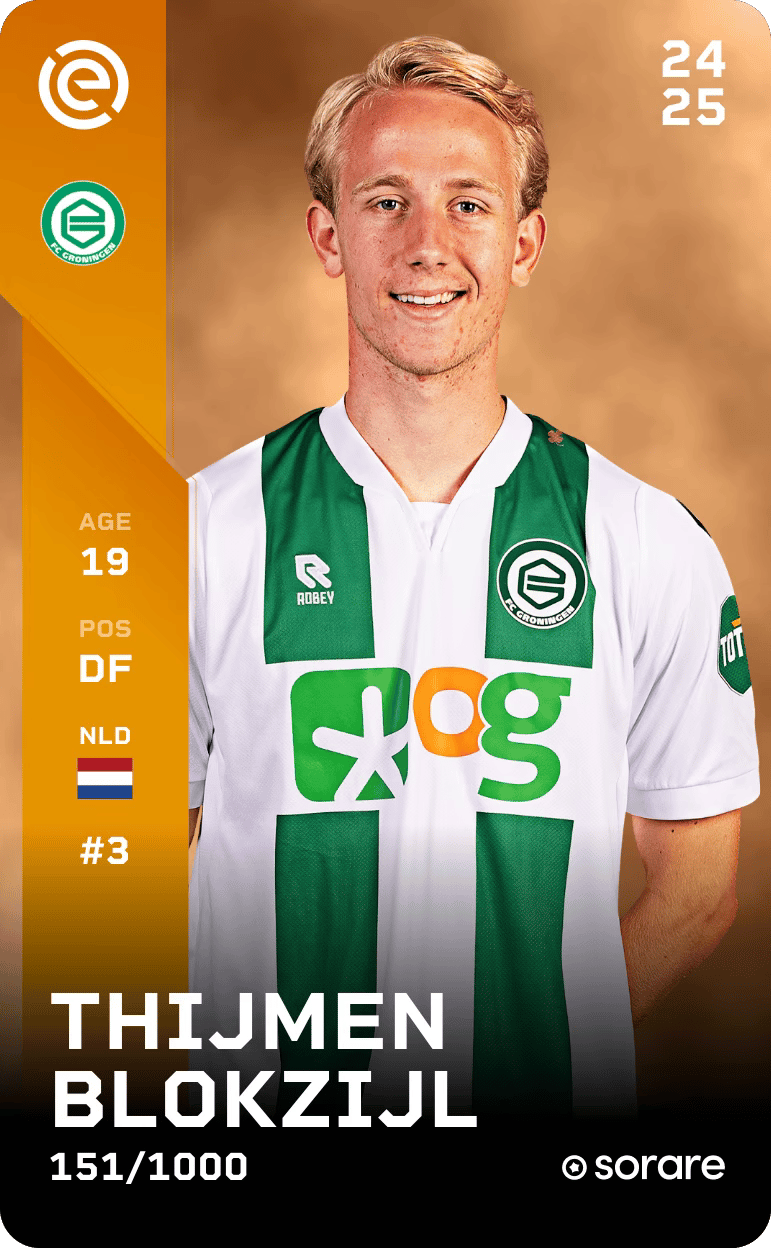 Thijmen Blokzijl 2024-25 • Limited 151/1000