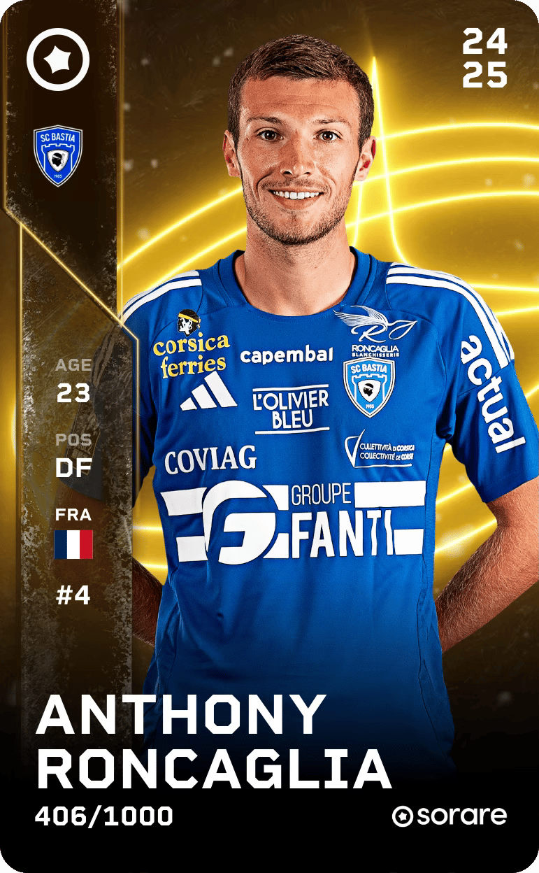 Anthony Roncaglia 2024-25 • Limited 406/1000