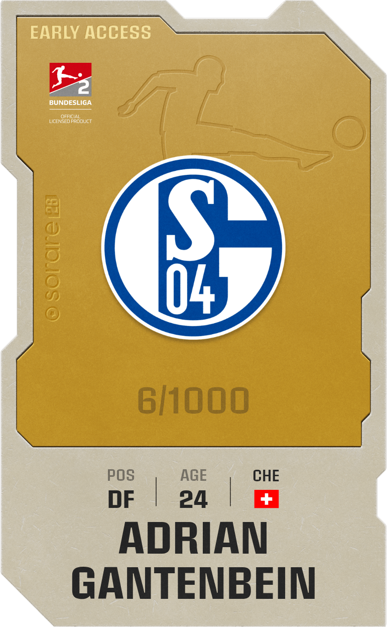 Adrian Gantenbein 2025-26 • Limited 6/1000