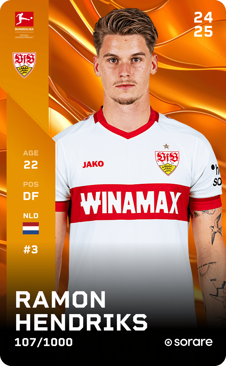 Ramon Hendriks 2024-25 • Limited 107/1000