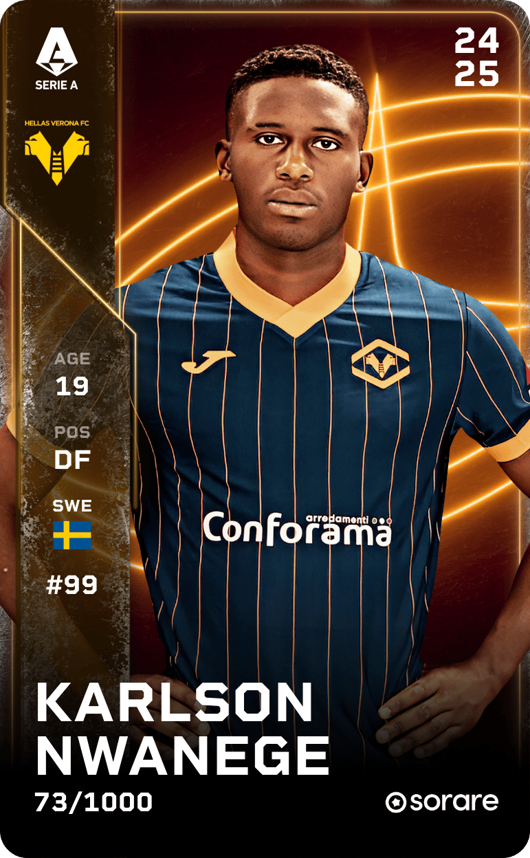 Karlson Nwanege 2024-25 • Limited 73/1000