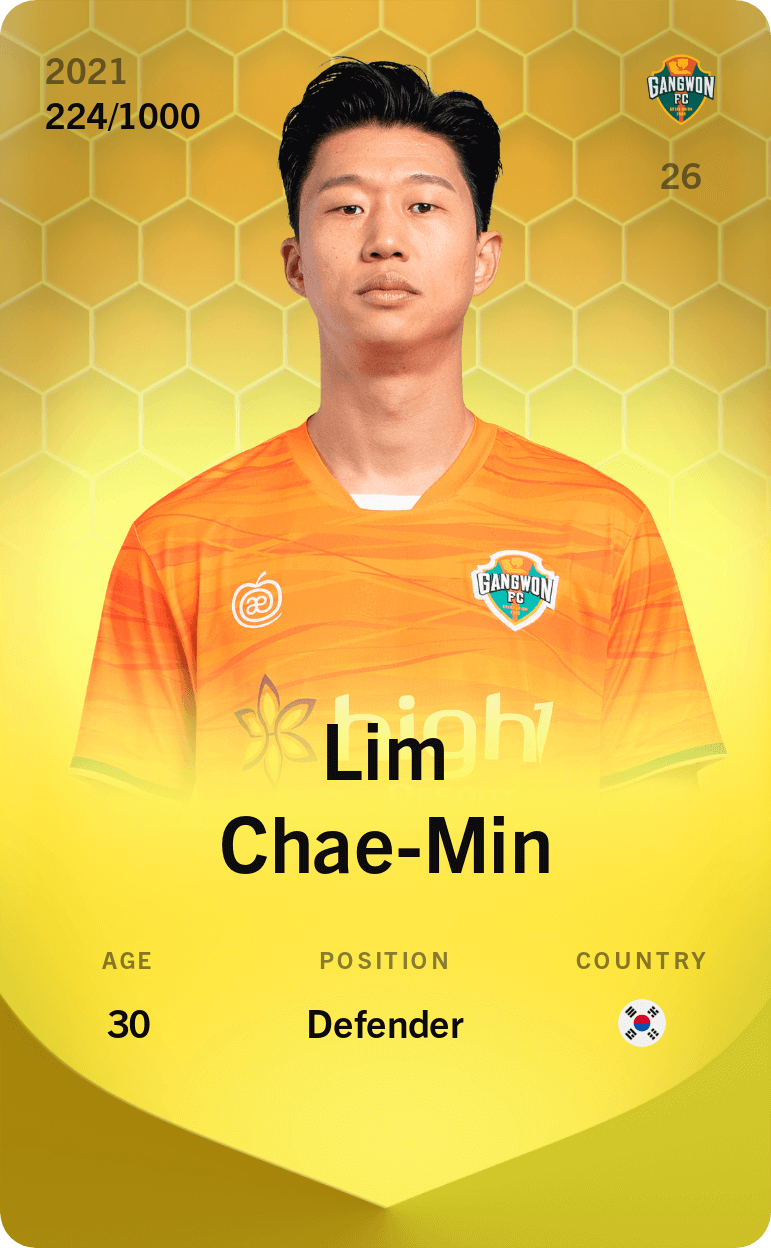 Lim Chae-Min 2021-22 • Limited 224/1000