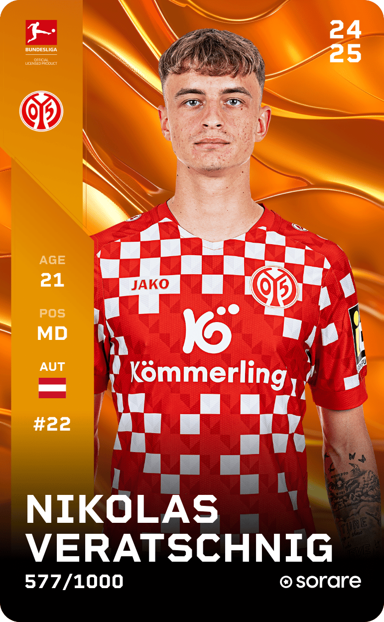 Nikolas Veratschnig 2024-25 • Limited 577/1000