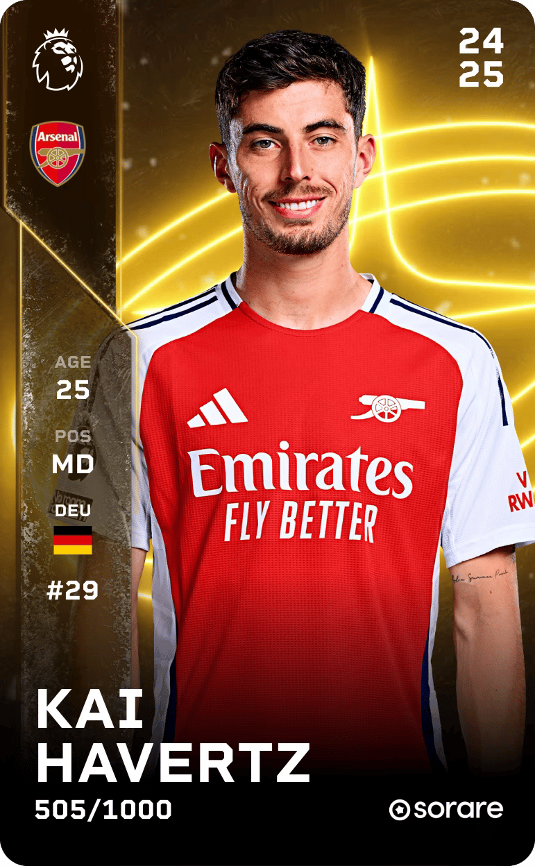 Kai Havertz 2024-25 • Limited 505/1000