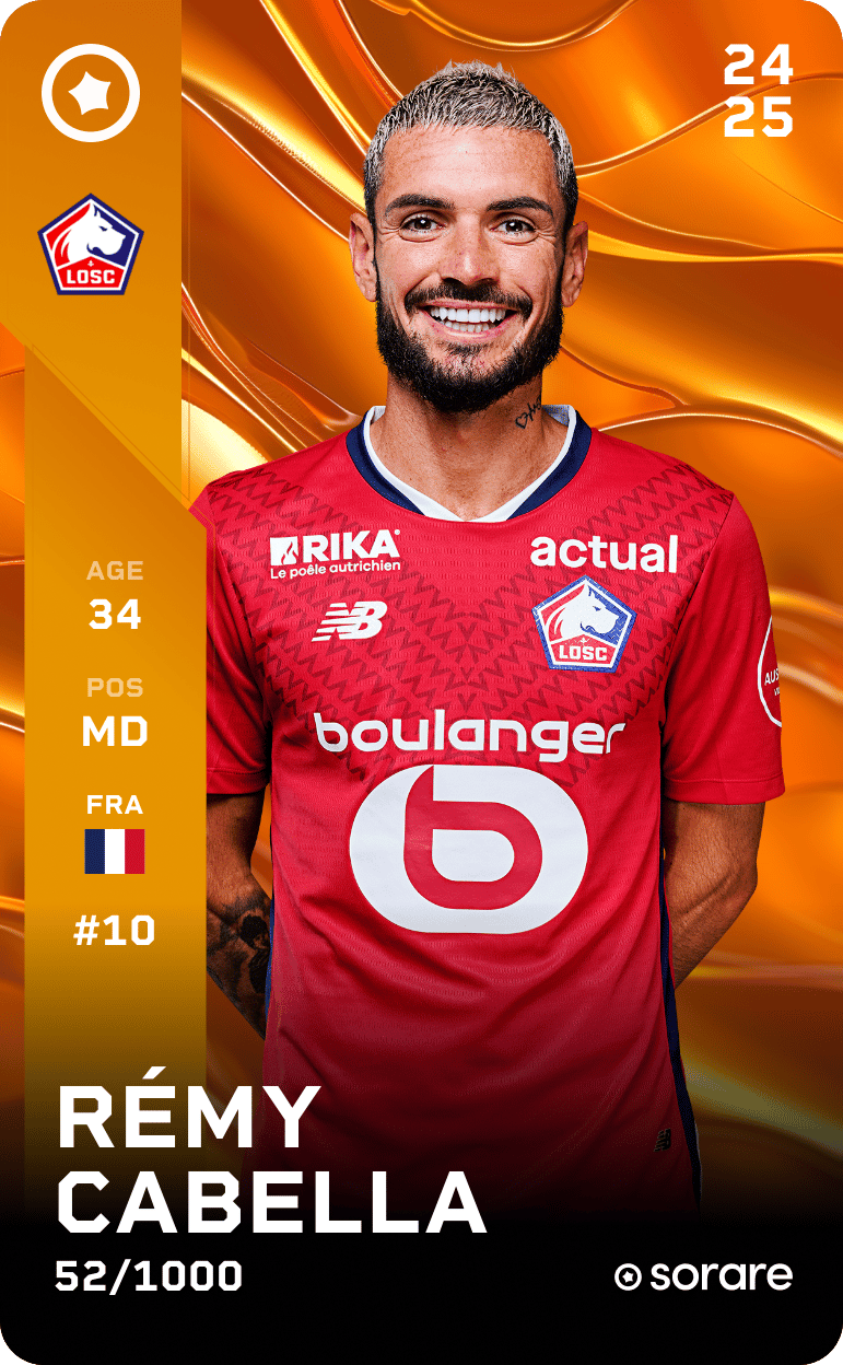 Rémy Cabella 2024-25 • Limited 52/1000