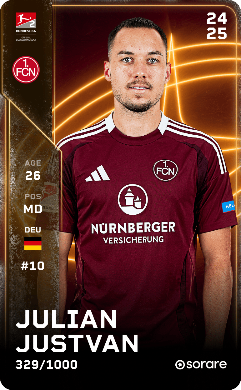 Julian Justvan 2024-25 • Limited 329/1000