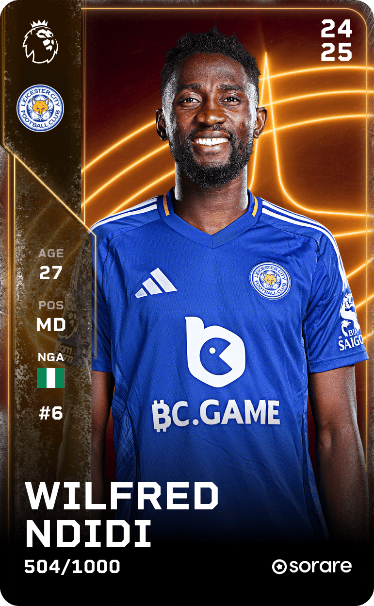Wilfred Ndidi 2024-25 • Limited 504/1000