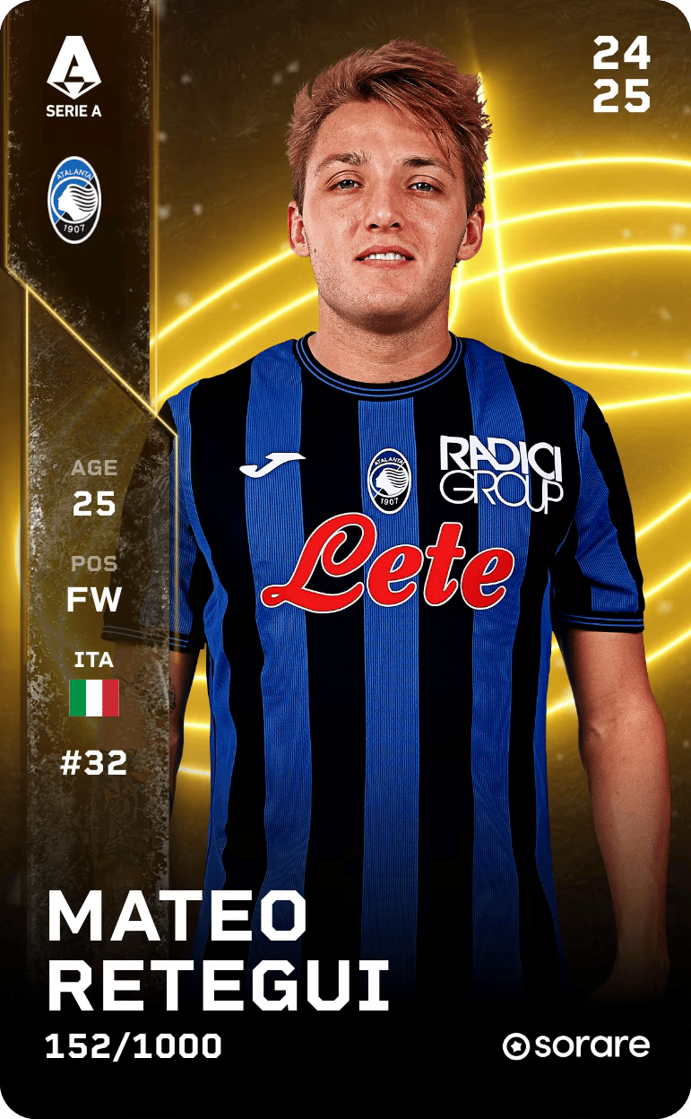Mateo Retegui 2024-25 • Limited 152/1000