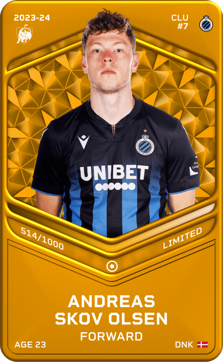 Andreas Skov Olsen 2023-24 • Limited 514/1000
