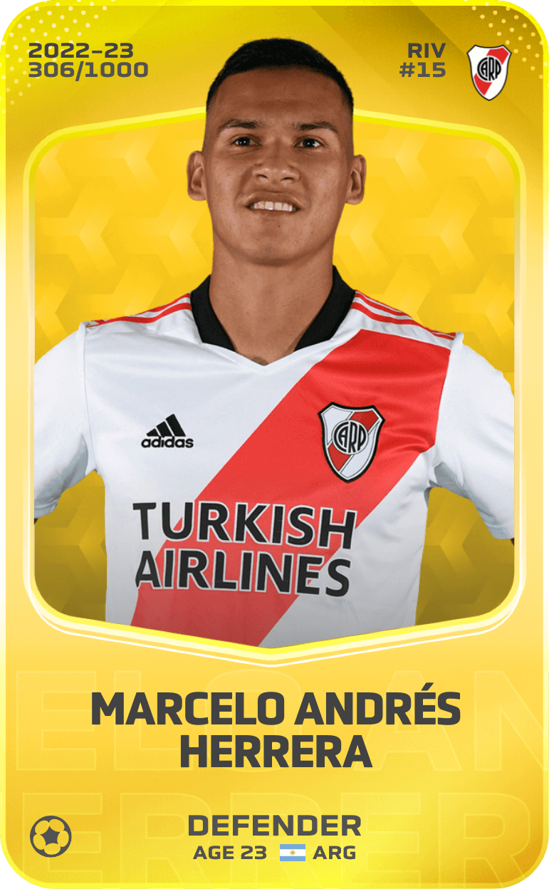 Marcelo Andrés Herrera 2022-23 • Limited 306/1000