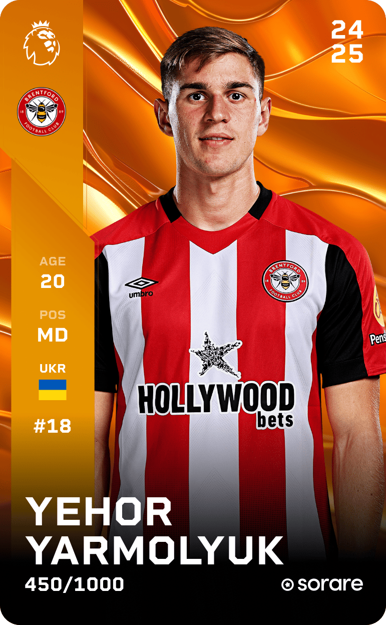 Yehor Yarmolyuk 2024-25 • Limited 450/1000
