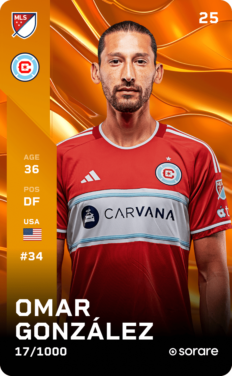 Omar González  2025-26 • Limited 17/1000