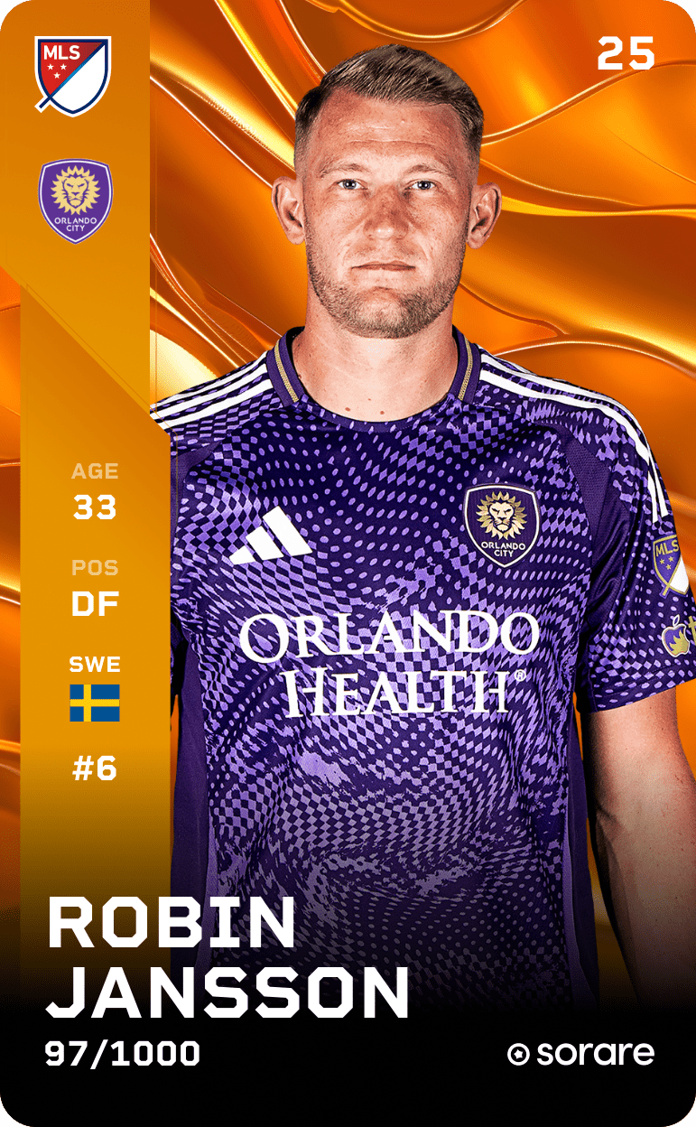 Robin Jansson 2025-26 • Limited 97/1000