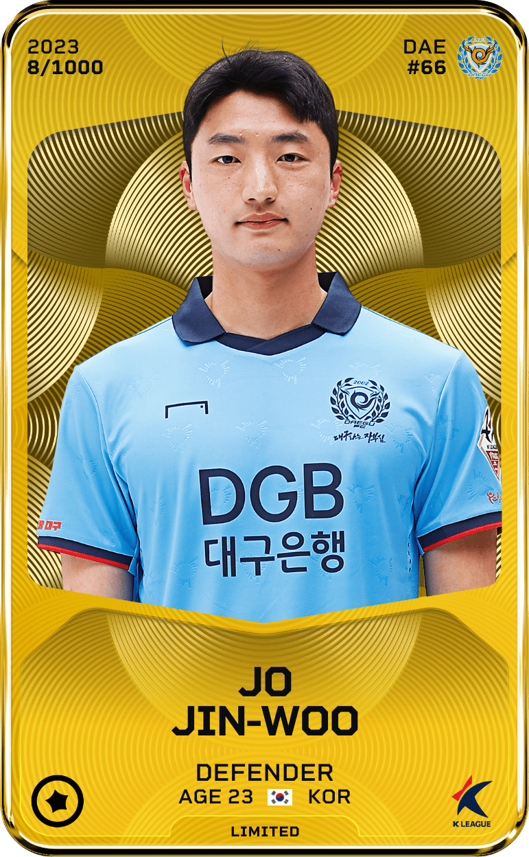 Jo Jin-woo 2023-24 • Limited 8/1000