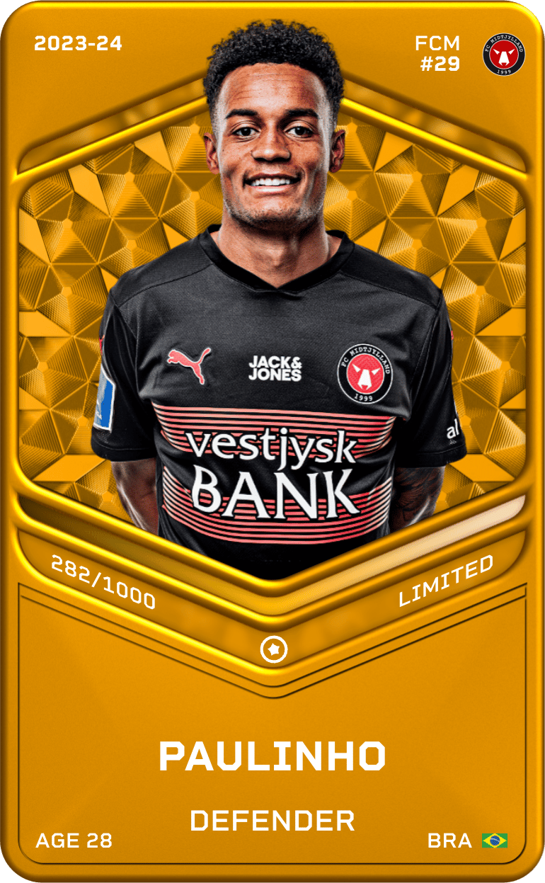 Paulinho 2023-24 • Limited 282/1000
