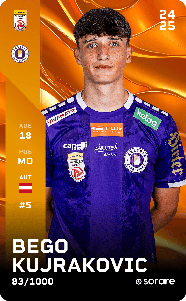Bego Kujrakovic 2024-25 • Limited 83/1000