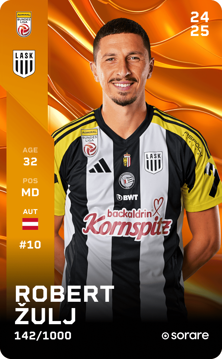 Robert Žulj 2024-25 • Limited 142/1000