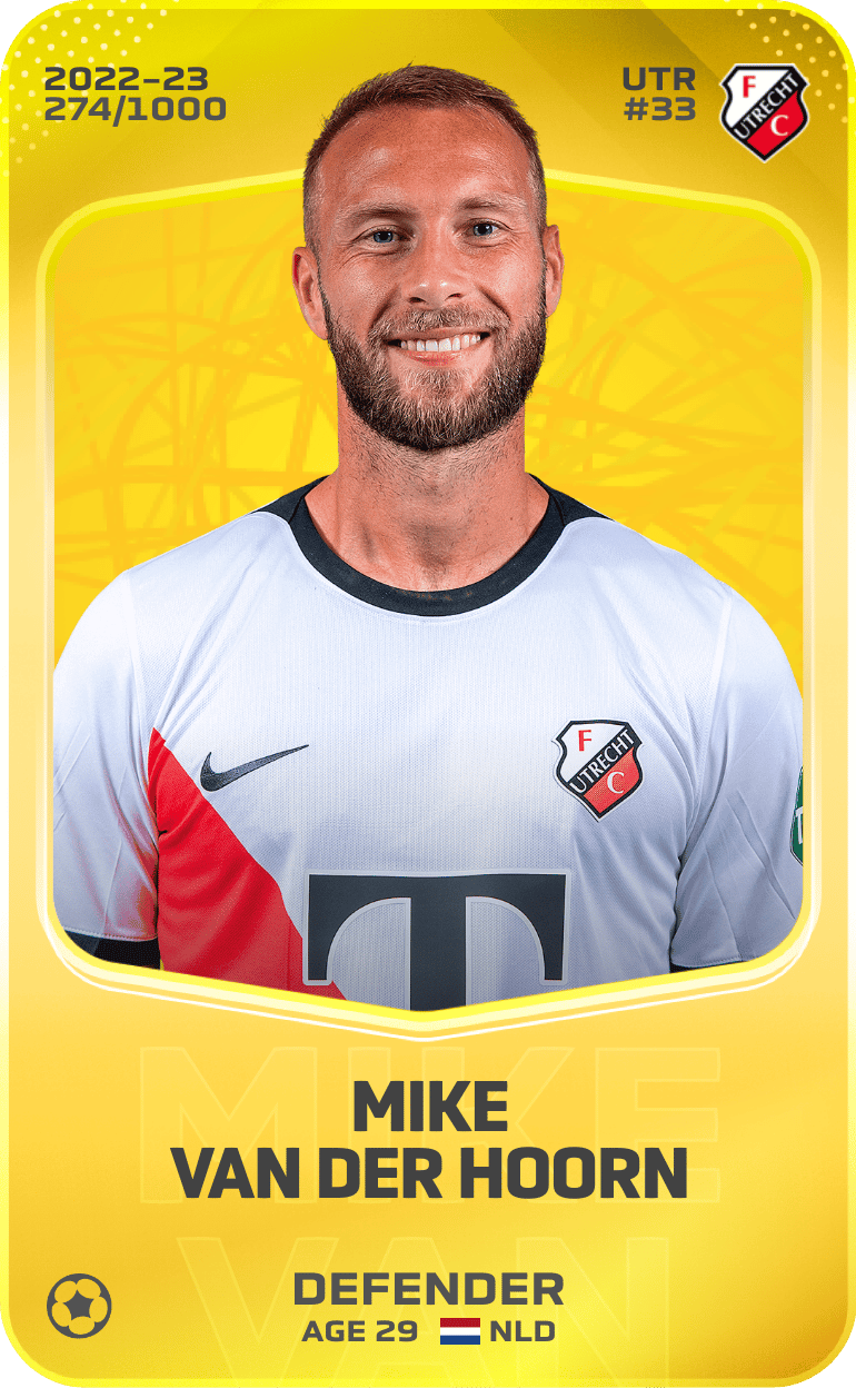 Mike van der Hoorn 2022-23 • Limited 274/1000