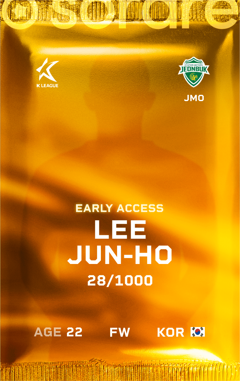 Lee Jun-Ho 2025-26 • Limited 28/1000
